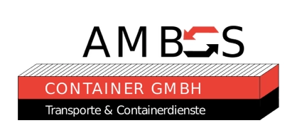 Logo von Ambos Container – Geschätzter Kunde von SW System. Verlässt sich auf unsere Zeiterfassungssysteme und GPS-Fuhrparksysteme für effizientes Containermanagement.